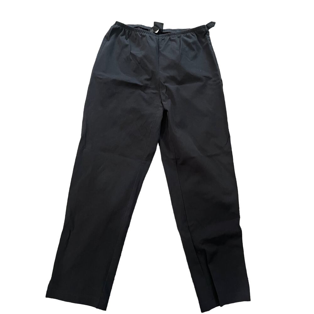 Eileen Fisher straight leg pants dark grey size xs